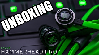 Unboxing  Review  Razer Hammer Head PRO V2 [upl. by Vachell]