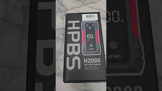 HPBS H2000 Jump Starter [upl. by Nellaf780]