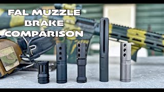 FN FAL MUZZLE BRAKE COMPARISON DSARMS [upl. by Lundeen363]