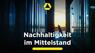 Mehr Nachhaltigkeit im Mittelstand  Commerzbank Firmenkunden [upl. by Lizzy]