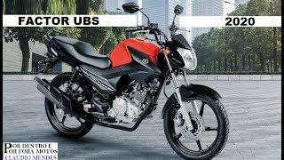 YAMAHA FACTOR 125 UBS 2020 COM MUITOS DETALHES [upl. by Xed]