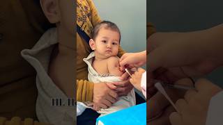 Cutebaby 👯 Baby injection push vedio 😱 baby cute injection shots crying [upl. by Freddie]