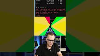 Vim on Windows But can you exit shorts linux windows wsl kalilinux [upl. by Ramad]