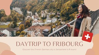 Daytrip to Fribourg Switzerland  Best Things to do in 8 Hours [upl. by Rehc]