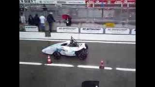 FESB Racing Team  Italy FSAE 2013 acceleration test  attempt 2 [upl. by Olonam]