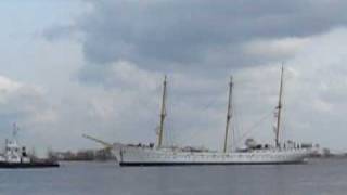 GORCH FOCK  Weser höhe Brake Unterweser [upl. by Aneele]