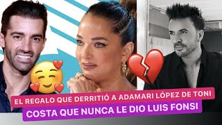 🎁El REGALO que derritió a Adamari López 😍 de Toni Costa que NUNCA le dio Luis FONSI💔 [upl. by Analim]