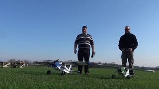 Avios Grand Tundra 17m VS Durafly Tundra 13m Flight Test [upl. by Hgalehs546]