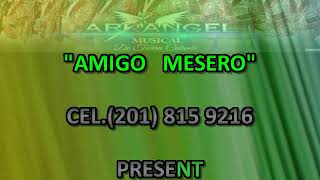 AMIGO MESERO ARKANGEL MUSICAL KARAOKE [upl. by Yeliac]