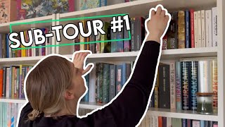 SUBTour 1 📚 Meine ungelesenen Bücher 😨 Aussortieren oder behalten [upl. by Bernardine]