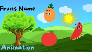 The Fruit Names  Baby Nursery Rhymes and Kids Songs  Only For Kids 865 [upl. by Ainniz986]