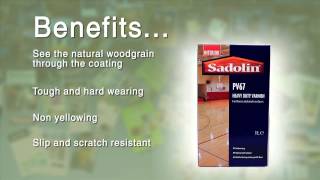 Sadolin PV67 Heavy Duty Varnish [upl. by Wall]