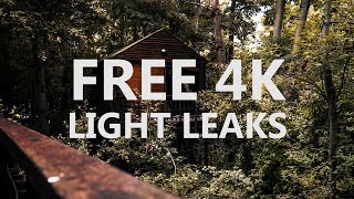 11 FREE 4K light leaks  Premiere pro [upl. by Letch569]