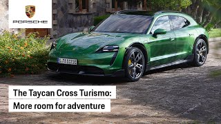 Porsche Taycan Cross Turismo Highlights [upl. by Innos]