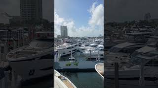 Boat Show day 1 Fort Lauderdale [upl. by Lowson]