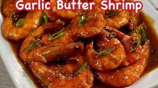 GARLIC BUTTER SHRIMP  Kakaibang luto ng GARLIC BUTTER SHRIMP DAMPA STYLE  Pinoy Simple Cooking [upl. by Selma58]