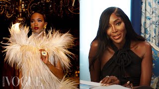 Naomi Campbell Breaks Down 17 Memorable Looks From 1986 To Now  Life in Looks [upl. by Zuzana25]