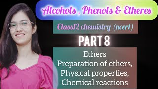 Ethers class 12 ncert chemistry part 8 [upl. by Nediarb]