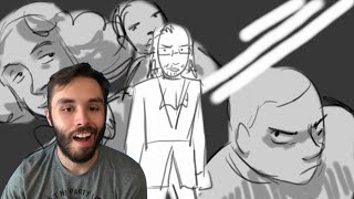 Social Stud Reacts  The Election of 1800 Hamilton animatic pevelis [upl. by Fagin]