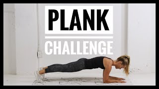 Take The PLANK CHALLENGE 8 Plank variations [upl. by Sallie]