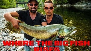 WHERE THE BIG FISH RISES Part 1 Slovenia MOVIE  Fly fishing Marble quot MARMORATA quot trout  LEECH [upl. by Niki]