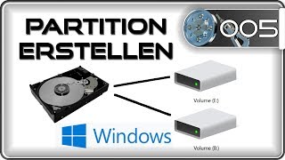 Festplatte partitionieren in Windows  HHD SSD M2 [upl. by Ahsoym]