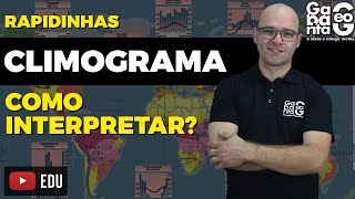 Como Ler um Climograma Geografia  Rapidinhas 032 [upl. by Leuname]