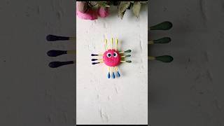 Very very easy clay craft idea 😀💜🩷😀 shorts viralvideo trending youtubeshorts short [upl. by Abita182]