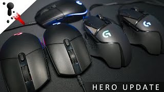 Quick Update for the Logitech G PRO Hero and G502 Hero [upl. by Karlotta]