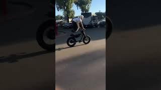 Chill wheelies 🔥 wheelies ebikes super73 bikelife [upl. by Infeld]