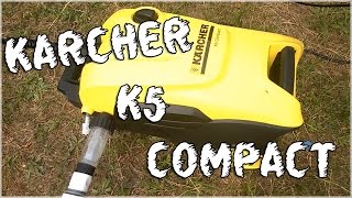 Karcher K5 Compact  испытание минимойки высокого давления Керхер на местности [upl. by Lletnuahs724]