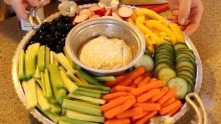 How To Make The Most Amazing Vegetable Platter [upl. by Arrol33]