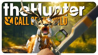 I hunted RARE deer with ONLY a bow  theHunter Call of the Wild [upl. by Maxie]