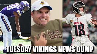 Minnesota Vikings News Dump 9172024  Jefferson Quad Feeling Good KOC Respect Primetime Kurt [upl. by Kendyl910]