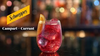 Schweppes Mixology Campari Currant [upl. by Kokoruda507]