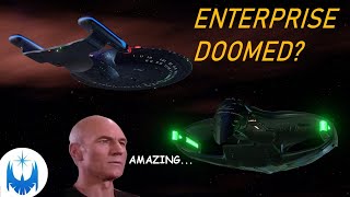 Enterprise D VS Romulan DDeridex Analysis The BATTLE We Never Got Part 1 of 2 [upl. by Alten]