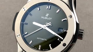 Hublot Classic Fusion 542NX8970LR Hublot Watch Review [upl. by Notxap380]