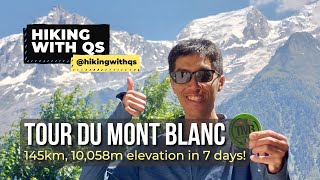 Tour du Mont Blanc in 7 days June 2023 [upl. by Hardwick]