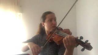 Edvard Grieg Peer Gynt Suite no1 Anitras dance violin excerpt Milica Knezevic [upl. by Erfert]