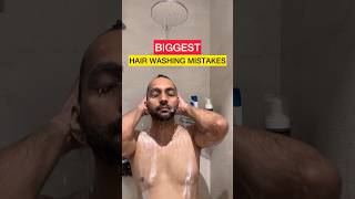 STOP ❌ BIGGEST HAIR WASHING MISTAKES shorts [upl. by Charita]