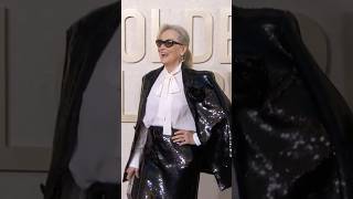 Meryl Streep at the Golden Globe Awards 2024 merylstreep [upl. by Halyahs954]