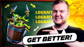 ULTIMATE CLASSIC LOG BAIT GUIDE  Clash Royale [upl. by Turro]