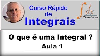 GRINGS  INTEGRAIS  O que é uma integral    Aula 1 [upl. by Kitchen]