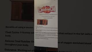 Sauna coming Soon To Crunch Fitness in West Babylon crunchfitness sauna crunch [upl. by Inglis]