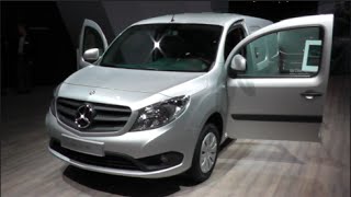 MercedesBenz Citan Refrigerated Van 2015 In detail review walkaround Interior Exterior [upl. by Ennaitak]