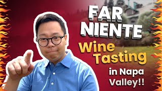 Tasting Wines at Far Niente Winery  Wine Verdict [upl. by Sennahoj]