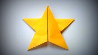 Origami  How to make a STAR [upl. by Lavella]