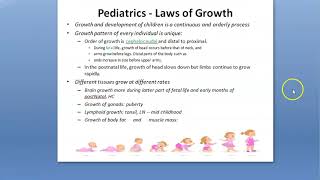 Pediatrics Law principles of growth and development [upl. by Fafa]