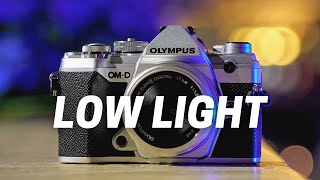 Low Light Shooting Tips With Olympus OMD [upl. by Ellenahc]