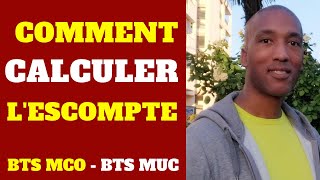 BTS MCO  BTS MUC  BTS NDRCNRC Gestion  Calcul descompte avec jours de banque [upl. by Notsrik8]